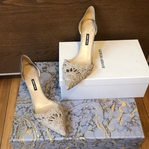 Giorgio Armani Sabbia Heels